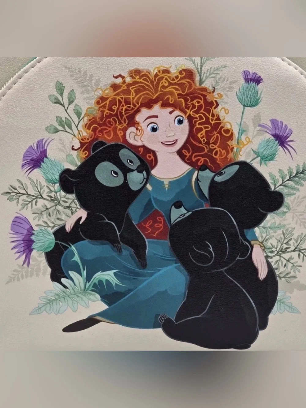 NEW w Tags Loungefly Disney / Pixar BRAVE - MERIDA & 3 Bears / Brothers Backpack